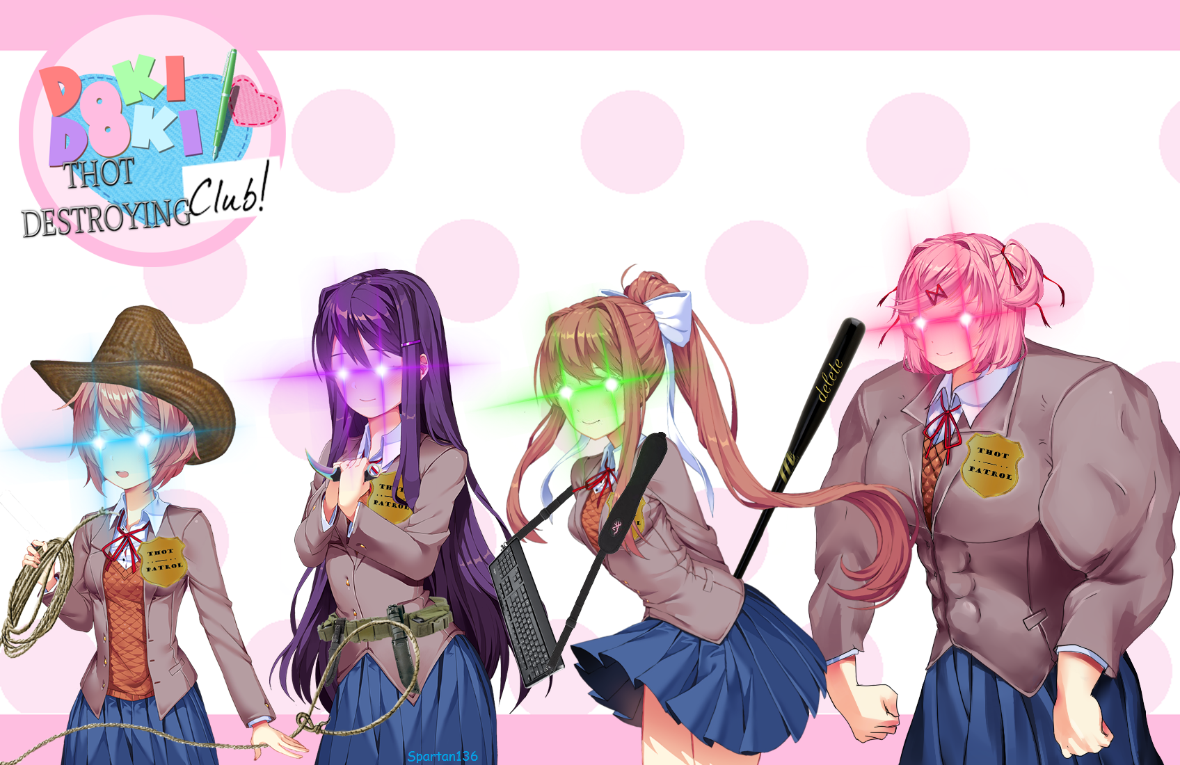 Файлы доки доки. Doki Doki хуманизация. Доки доки литературный клуб меме. Доки доки вон клуба.