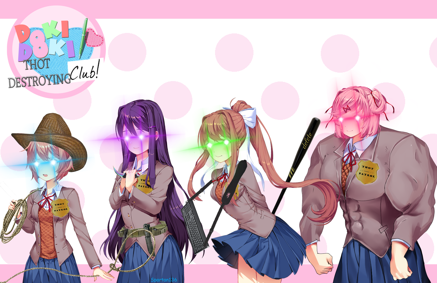 Доки доки литературный клуб комикс. Нацуки доки доки. Doki Doki Literature Club Нацуки. Доки доки Нацуки и гг.