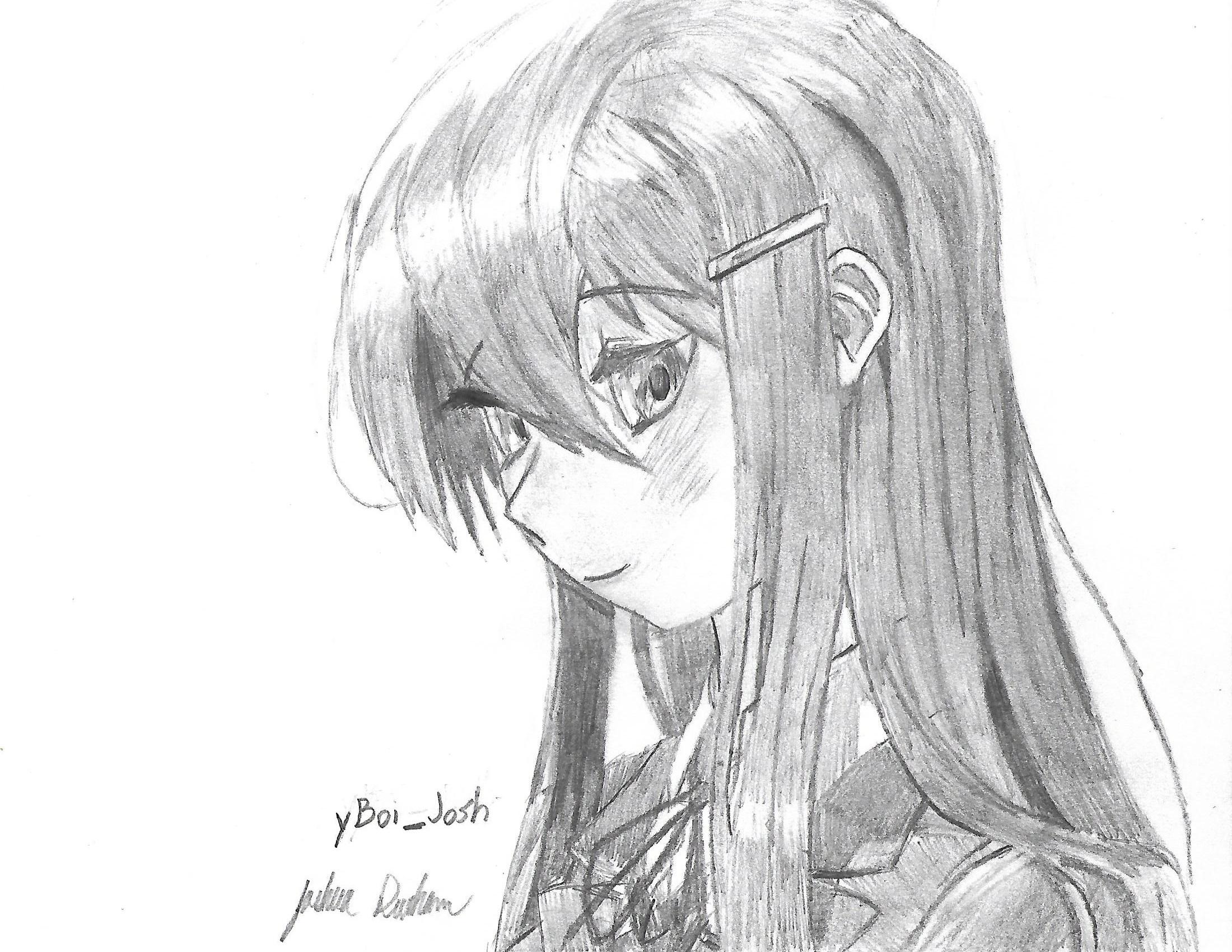 Моника ддлк манга. Юри из ддлк карандашом. Рисовать доку боку. Моника доки доки черно белая. Аниме лицо в профиль.