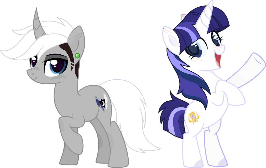 A.J., and Twilight Shield Vector