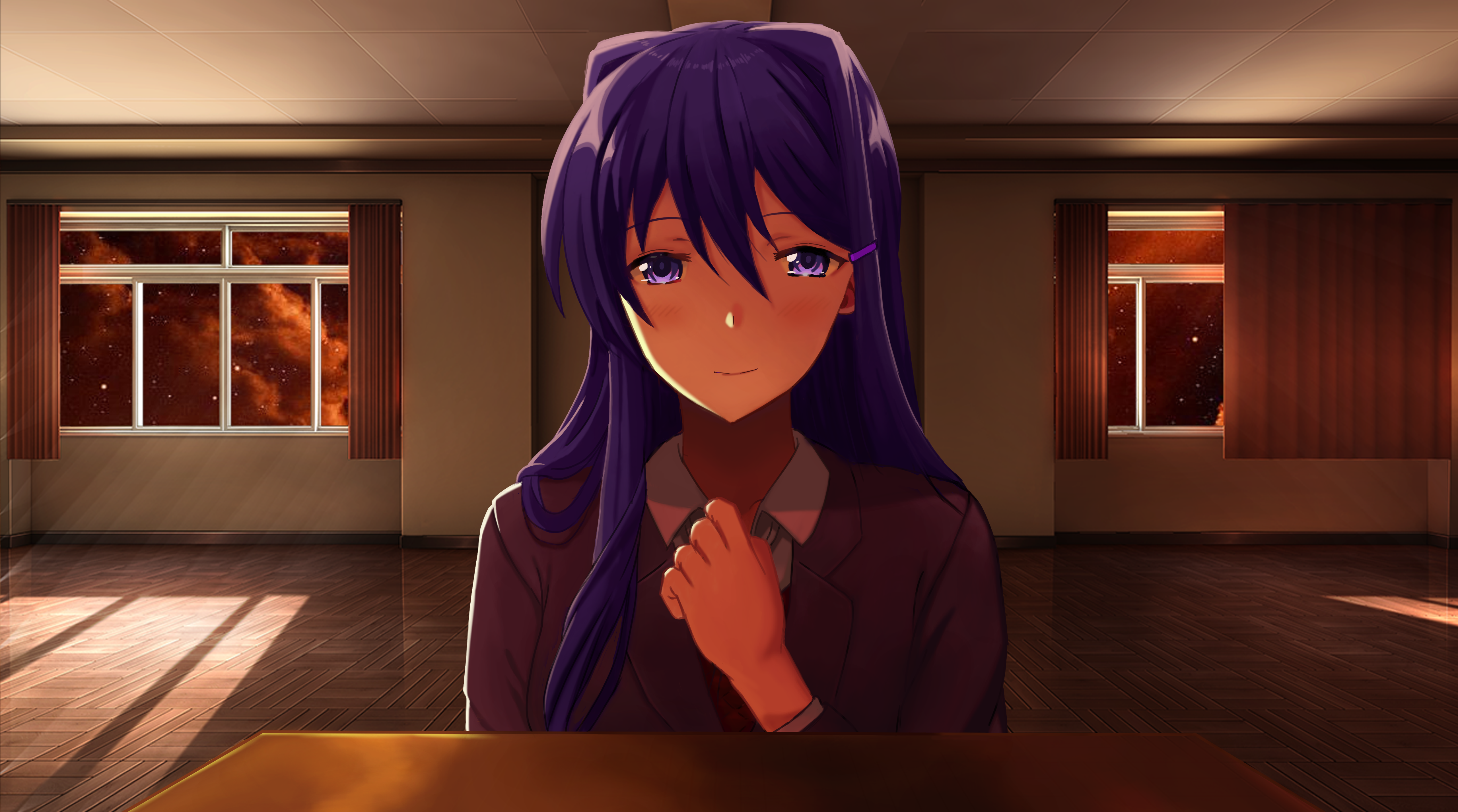 Включи доку доку. Юри ДДЛК. Юри Doki Doki. Yuri DDLC. DDLC just Yuri.