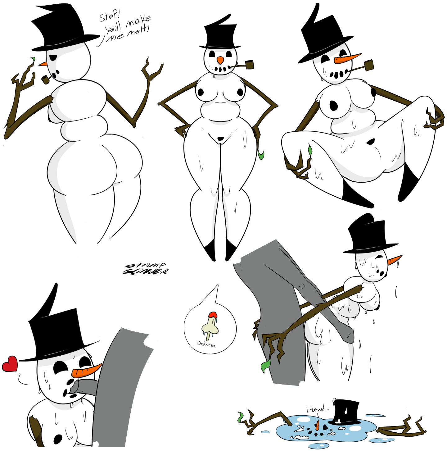 Frosty the snowman karen deviantart