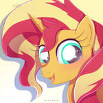 Sunset Shimmer by Nnaly