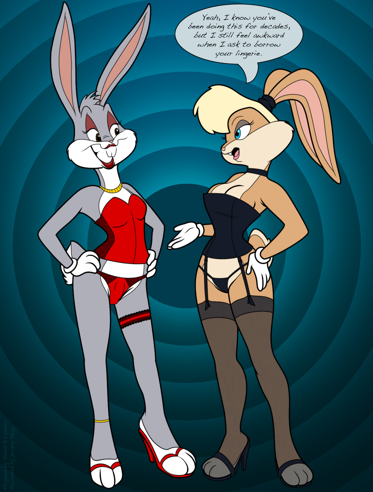 Femboy bugs bunny