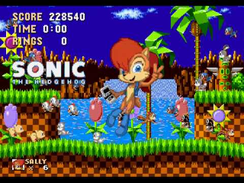 Sonic 3 And Sally Acorn  SSega Play Retro Sega Genesis / Mega