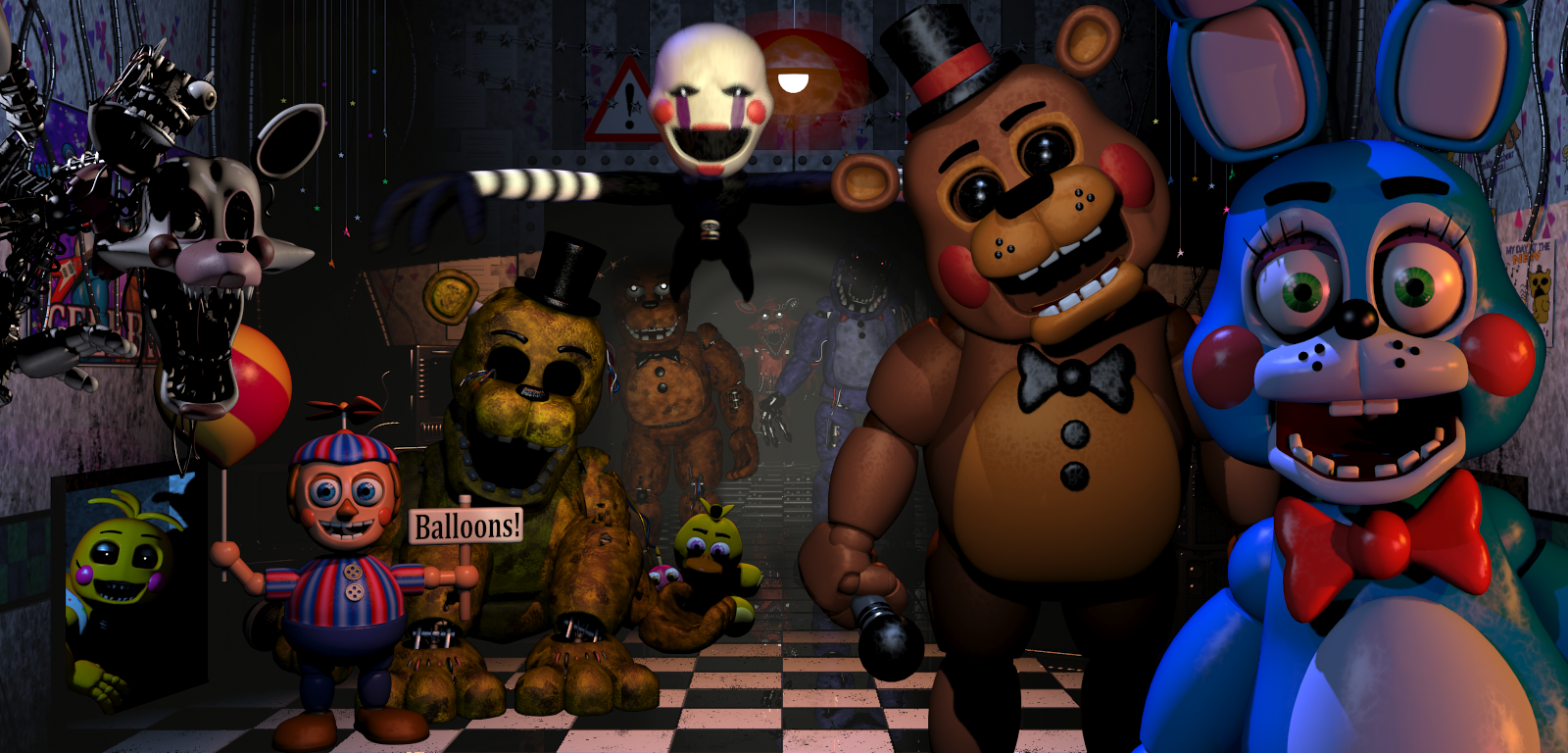 Аниматроники играть. Игра Фредди АНИМАТРОНИКИ. FNAF 5 все АНИМАТРОНИКИ. Файнс Фредди игра. ФНАФ 2 1 ночь.