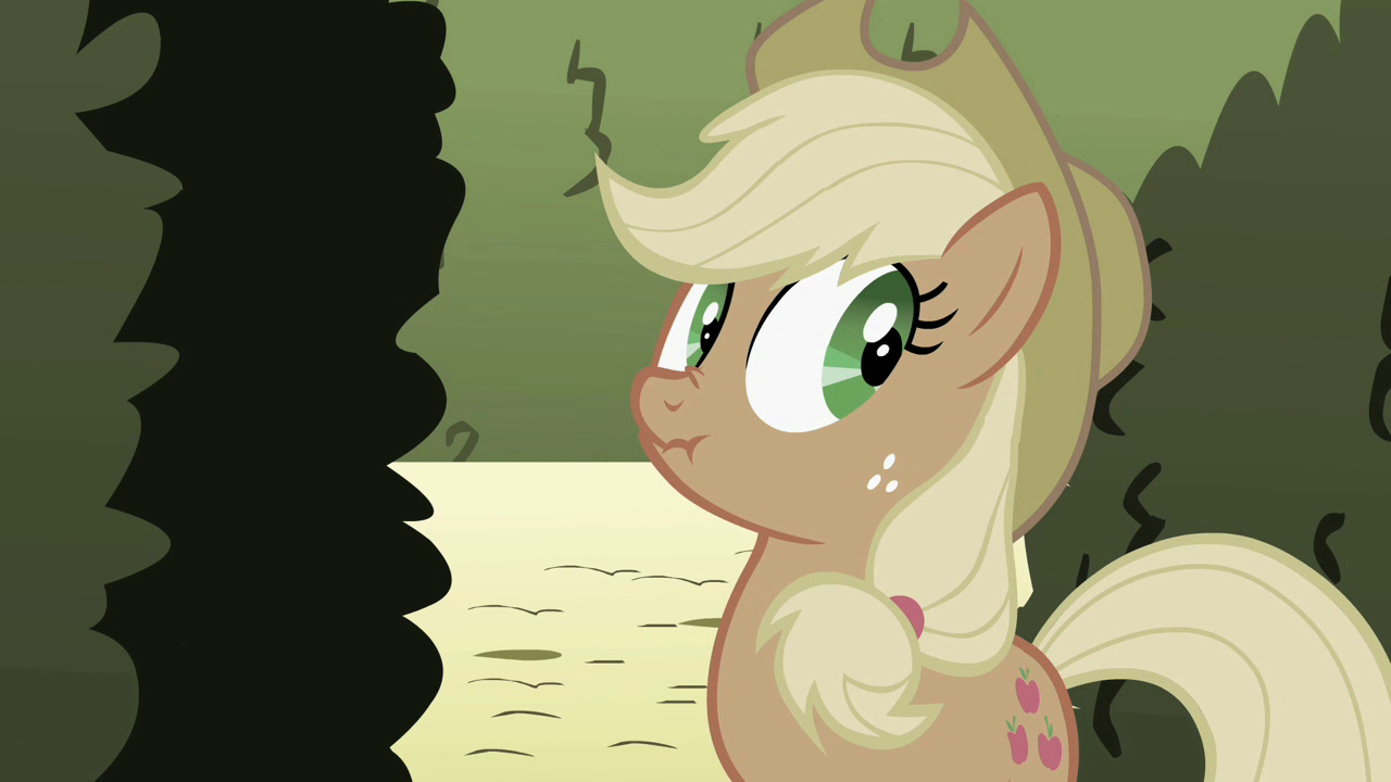 #493069 - safe, artist:supernoncutie, applejack, pony, accent, dialogue ...