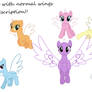 MLP Base 57 Rainbow Power mane six