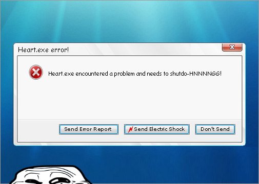 A problem was encountered